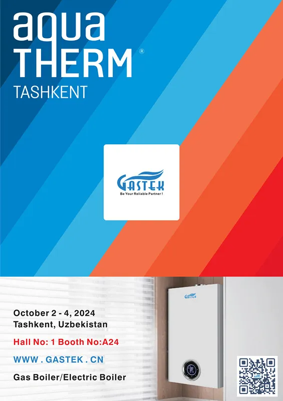ZHONGSHAN GASTEK HOME APPLIANCE COMPANY LIMITED представить інноваційні газові котли та електричні котли на Ташкентському ярмарку 2024 року